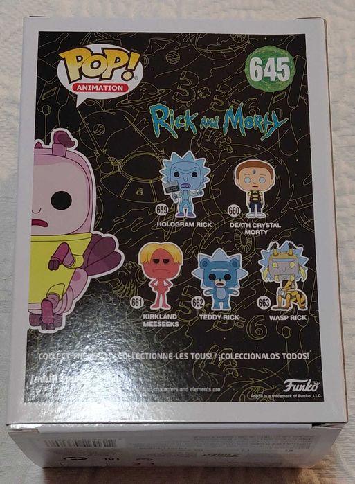 Funko Pop Rick and Morty #645 Shrimp Morty #219 Fall Convention Exclusive64752055144067122