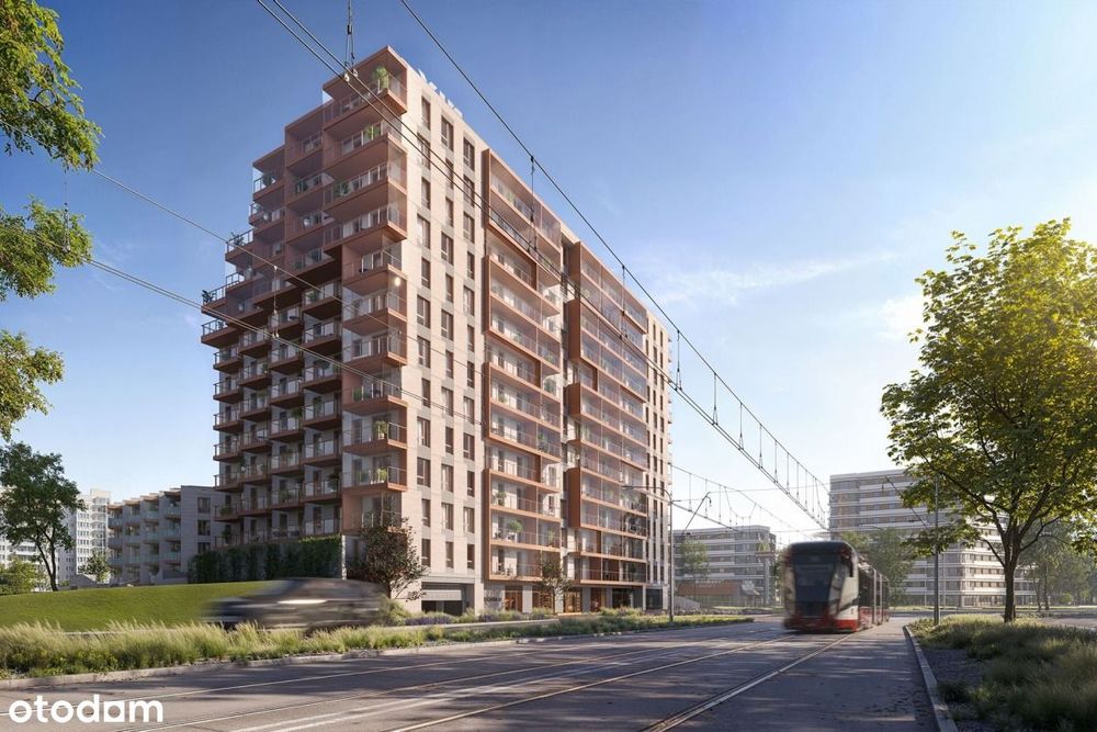 3-pokojowe mieszkanie 58m2 + loggia