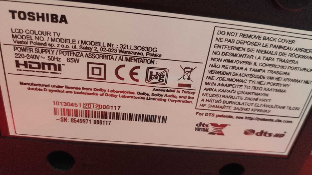 Smart TV Toshiba 32" - Full HD
