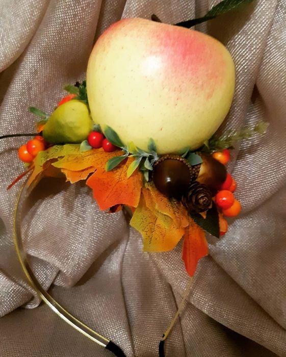 Осіння прикраса обруч осінь