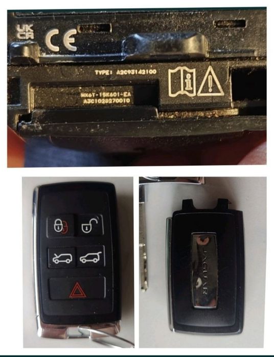 ключ Land Rover 2012-2024 Discovery Sport Evoque Vogue Jaguar XE XJ XF