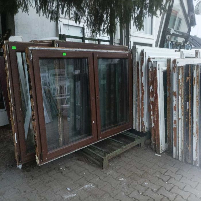 Okna brązowe pcv komplety na domy . Największy wybór w Polsce