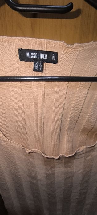 Body pudrowy róż brzoskwiniowy  sweterkowe