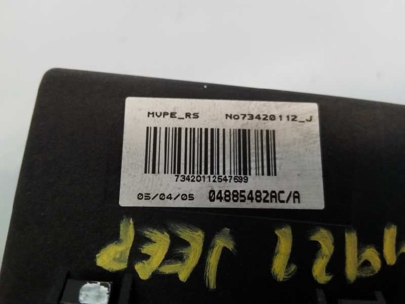 RESISTENCIA SOFAGEM JEEP GRAND CHEROKEE III 2005 -04885482AC/A