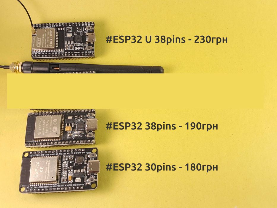 ESP32; ESP32-C6; ESP32-S3; CAM; ESP8266; ESP-01S