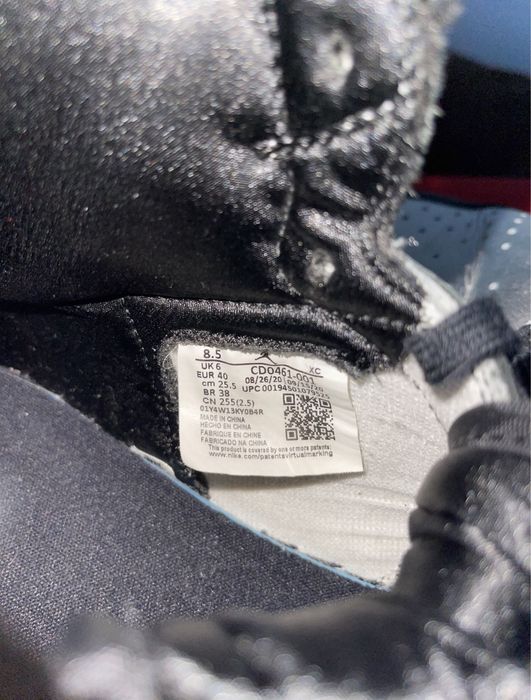 Кросівки Women Air Jordan 1 ;Silver Toe