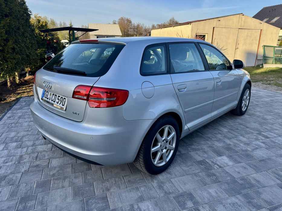 Audi A3 8P Lift 1.4 Benzyna Stan BDB Sprowadzona z Niemiec