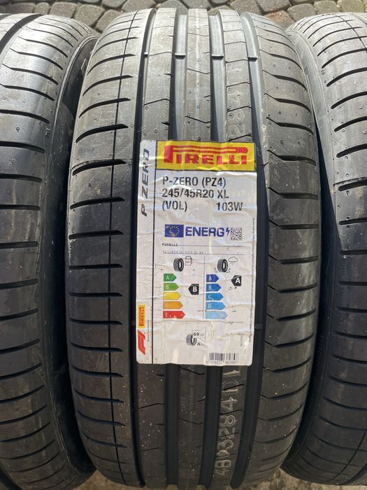 245/45/20 nowe opony Pirelli PZERO PZ4 Volvo 2024
