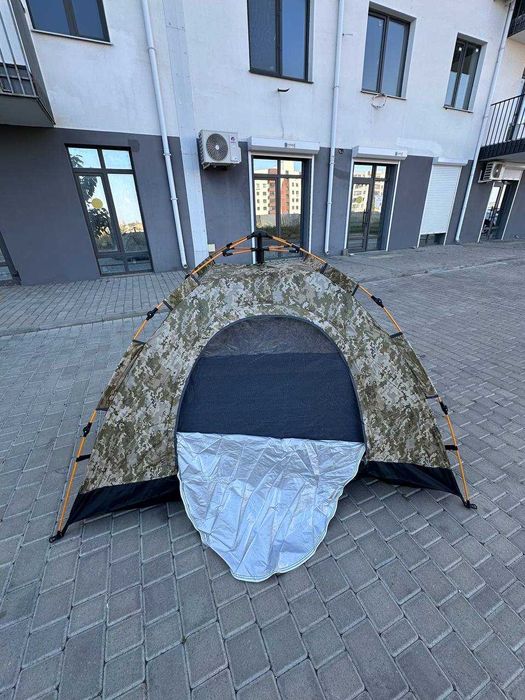 Великий НАМЕТ з москітною сіткою! ПАЛАТКА 2х місна + чохол!