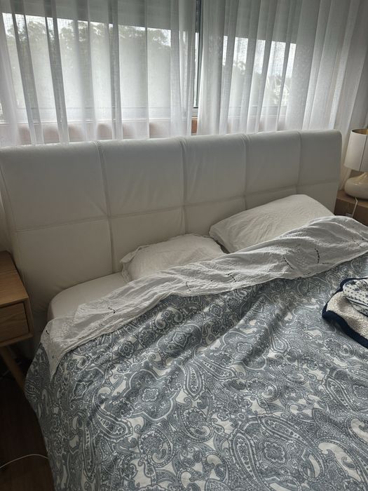 Cama + Estrado + Colchão Ortopedico