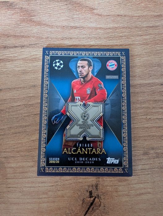 Karta Relic - Thiago Alcántara - Topps Match Attax Extra Bayern