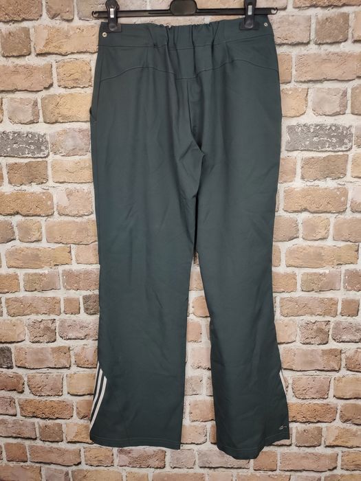 Adidas materiałowe spodnie turystyczne szeroka nogawka 38 uk 12