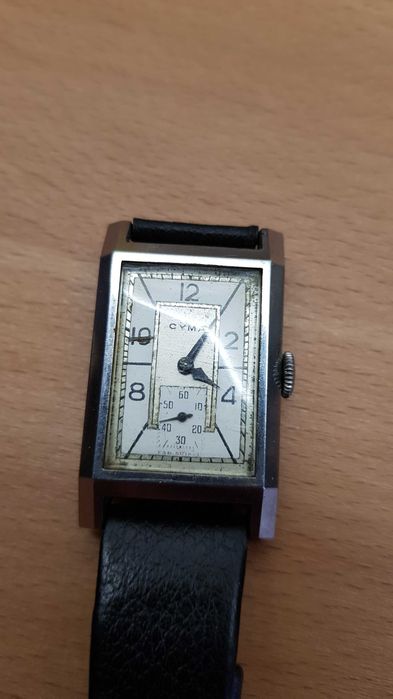 UNIKAT dla koneserów antyk zegarek *Cyma* Art Deco 1940r