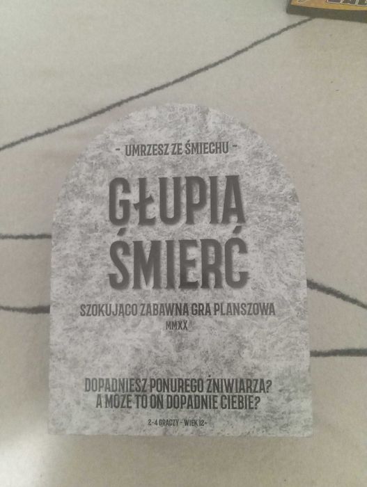 Gra planszowa głupia śmierć