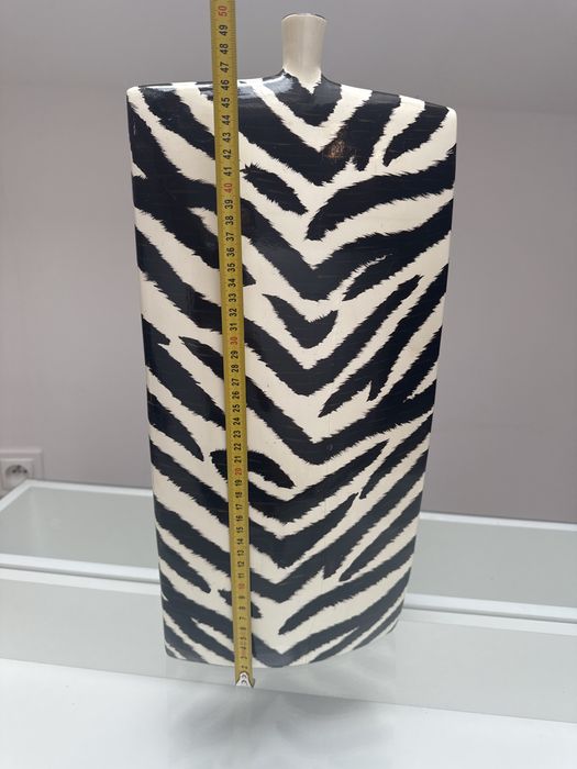 Duży wazon zebra
