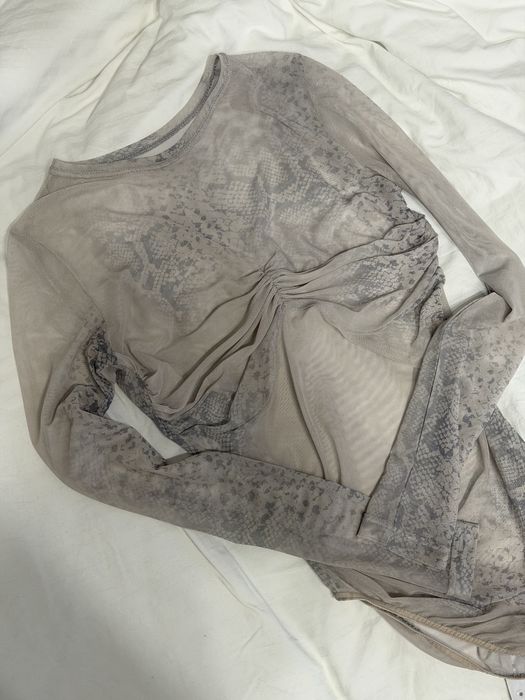 Боді one by one принт змії