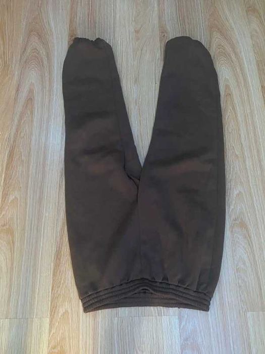 Spodnie Dresowe Unisex Brązowe L