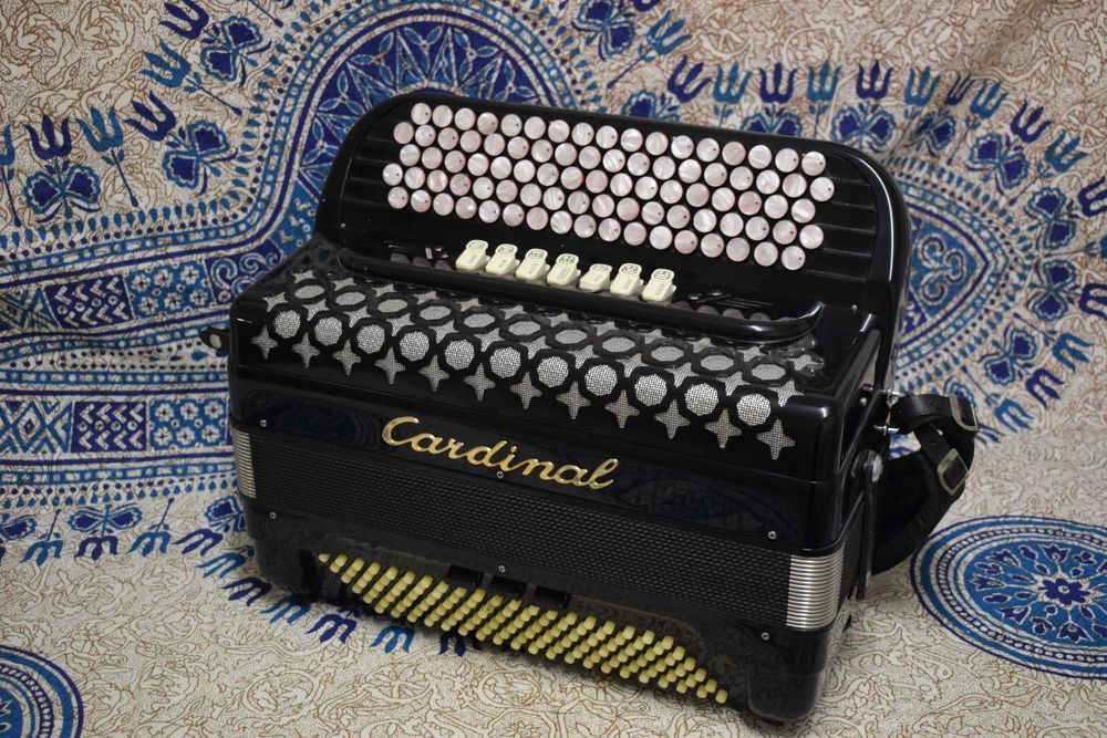 Acordeao Cardinal 4 Voz 120 Baichos, N 58