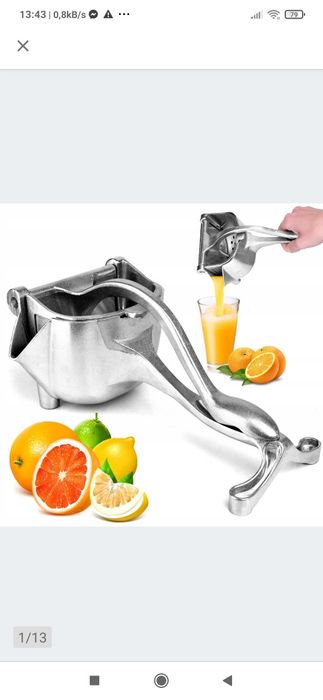 Wyciskarka do cytrusów ręczna