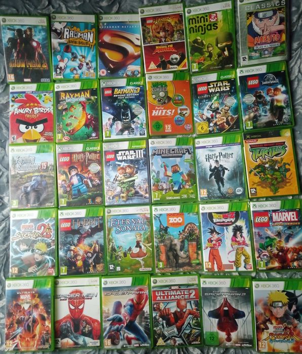 Sprzedam gry na konsole Xbox 360