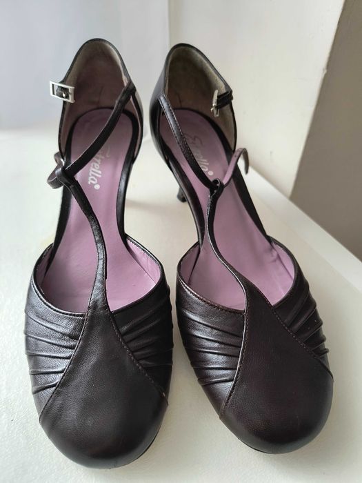 Buty damskie skórzane