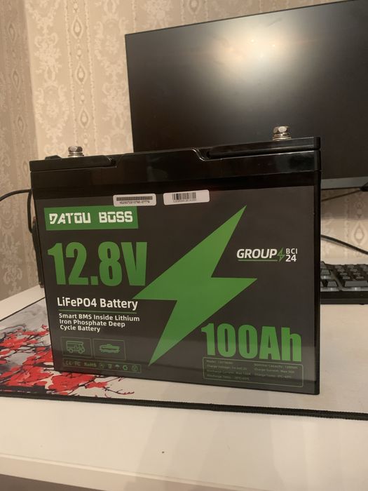 аккумулятор lifepo4 и зарядка 20 ампер