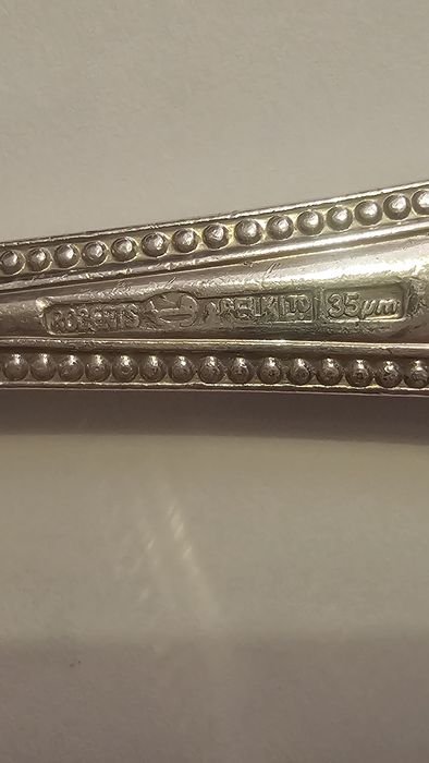 Talheres vintage banhados a prata – Roberts & Belk Ltd. (Inglaterra)