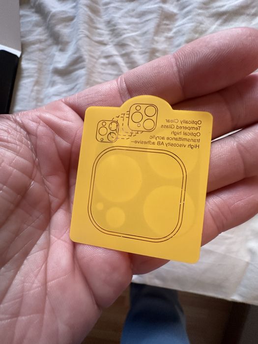 Proteção de câmera vidro temperado iPhone 16 Pro/Max