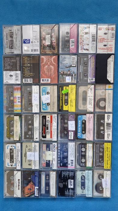 Kasety Magnetofonowe.  Zespoły. POP.