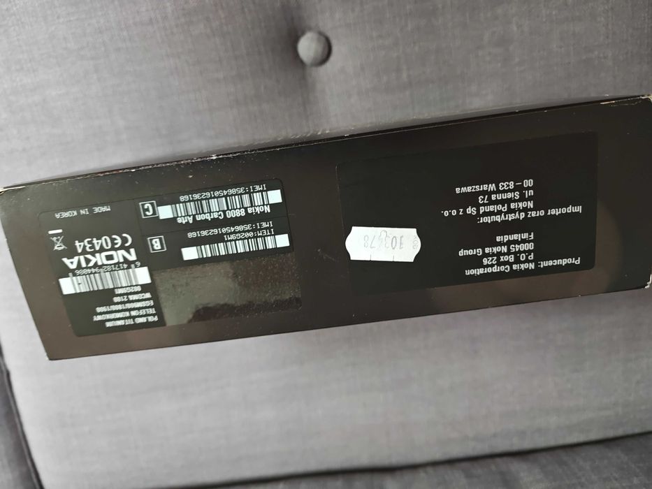 Nokia 8800 Carbon Arte – komplet, pełna sprawność, stan swietny