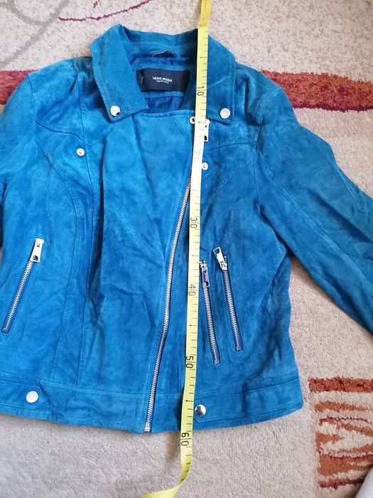 Kurtka vero moda zamsz e skora