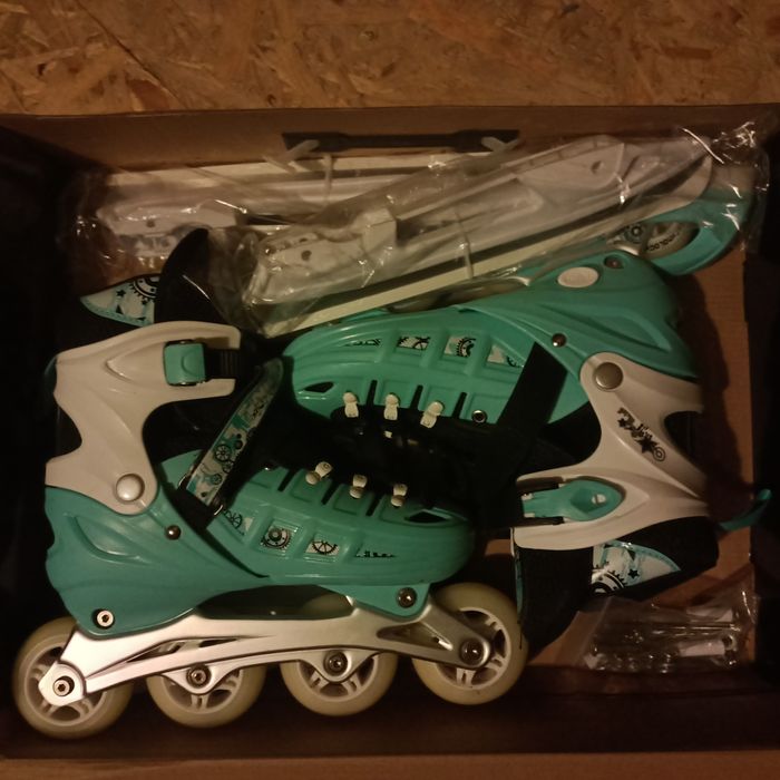 Łyżworolki NILS EXTREME NH10905 4w1, łyżwy, rolki,wrotki