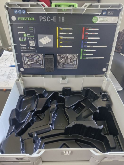 Festool systainer m187 do wyrzynarki plus wkład