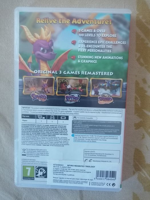 Spyro trilogy - switch