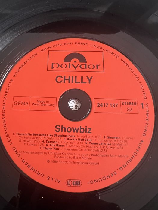 Платівка, Chilly.Joy, Bad Boys Blue