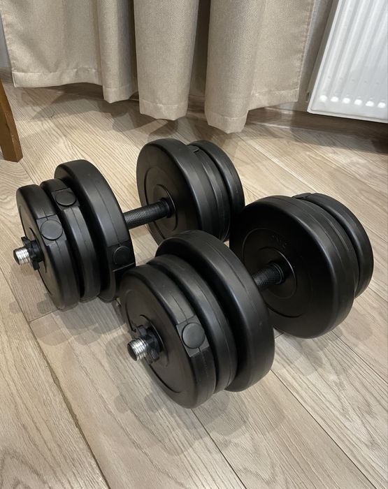 Розбірні гантелі 1/2шт по 8КГ/11КГ/13КГ/16КГ/18КГ/21КГ/26КГ гантели
