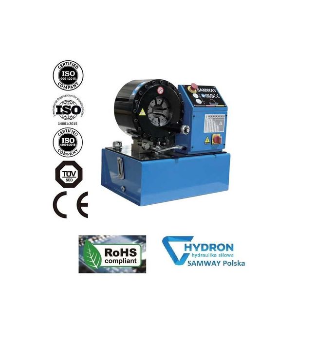 Zakuwarka do zaciskania węży SAMWAY S51 (duża) + szkolenie + transport