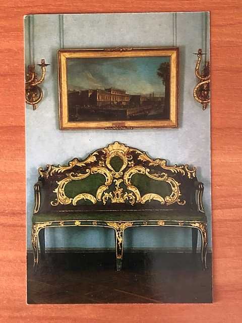 Открытка из набора «Русская мебель в собрании Эрмитажа» 1975 год