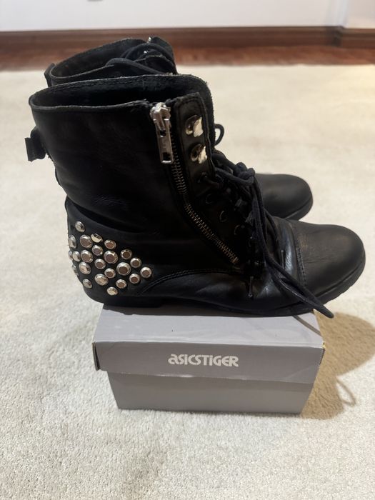 Botas pretas vintage nr 39