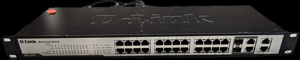 D-Link DES-1228 Switch zarządzany 24 porty