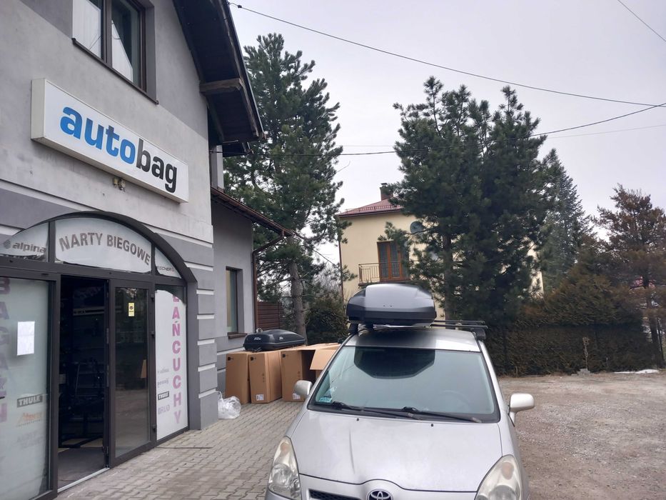 Promocja !Box dachowy Thule Pulse 2 XL, pojemność 500 litrów solidny, czarny mat