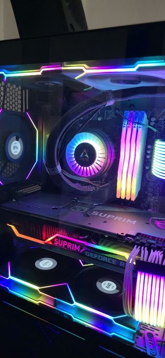 Setup Gaming Completo - High-End (RTX 3080 Suprim X, Ryzen 7, Monitor 240Hz)