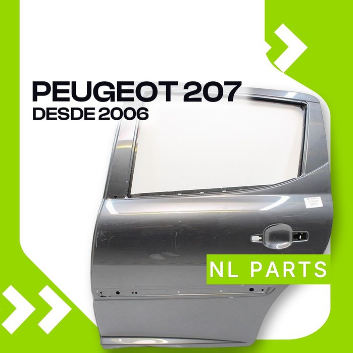 Porta Peugeot 207 - Station Wagon - Traseira Esquerda (2006 em diante)