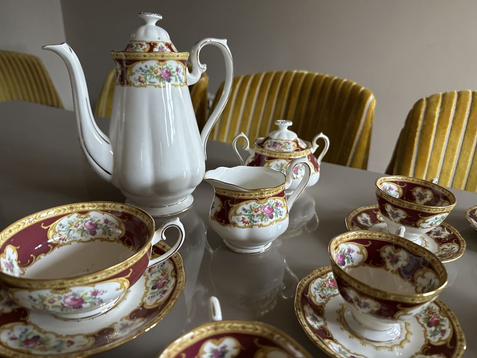 Serviço de Chá Royal Albert Lady Hamilton