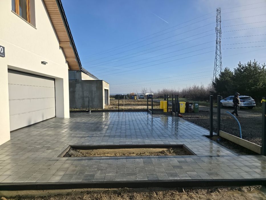 Układanie Kostki Brukowej, Podjazdy, Chodniki, Podbudowy  Lubin