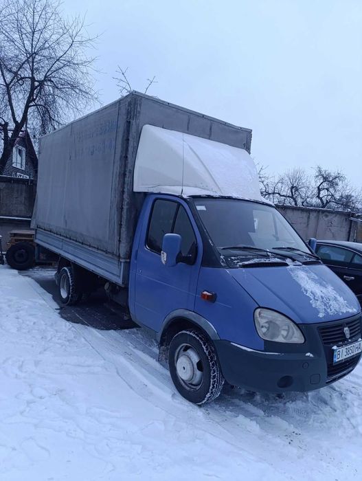 Газель тентована 4,20 х 2,15