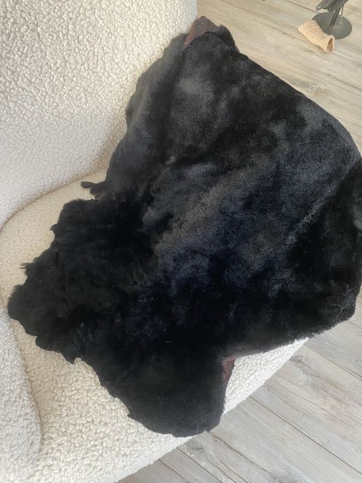 Skórka cielęca czarna