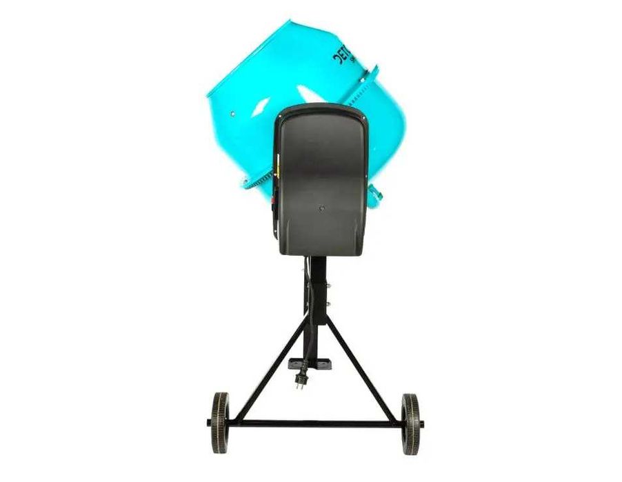 Професійний бетонозмішувач Detoolz бак 140 л, 850 Вт, з чавуним вінцем