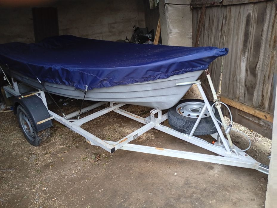 Łódka wędkarska jednopłaszczowa