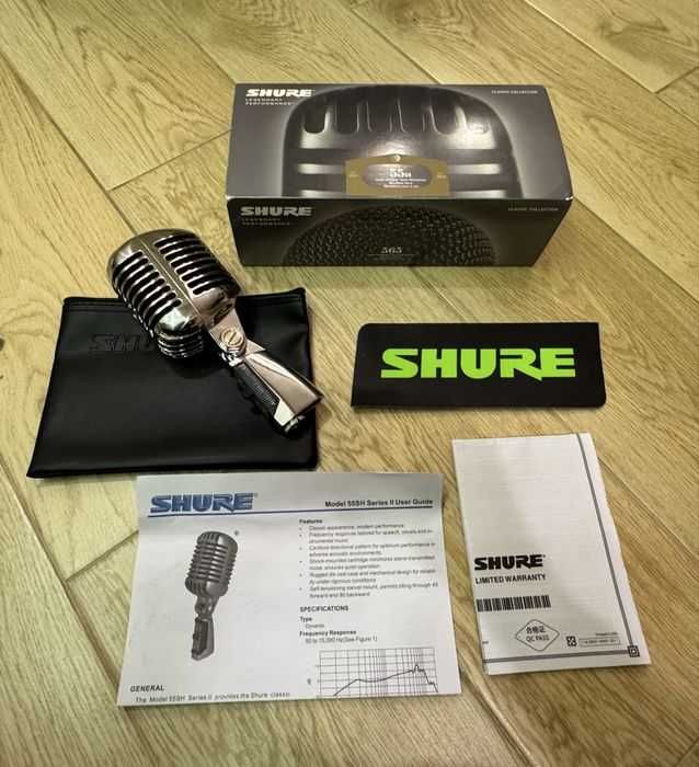 Мікрофон Shure SM7B/ksm8/57/58/58A/55SH/88A